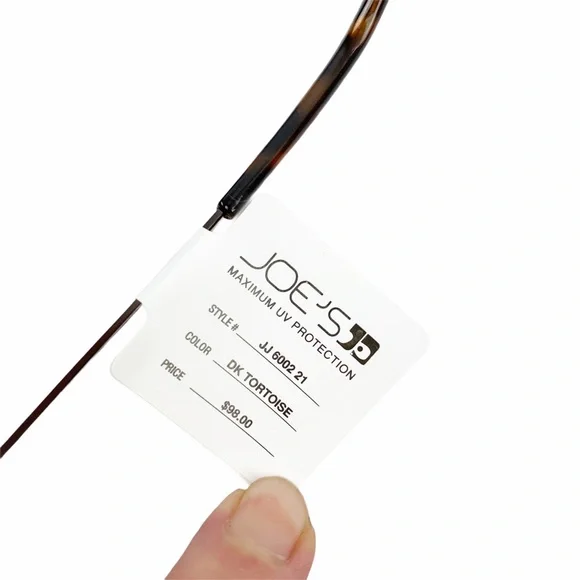 NWT Joe’s Jeans DK Tortoise Round Sunglasses NEW - Picture 4 of 8